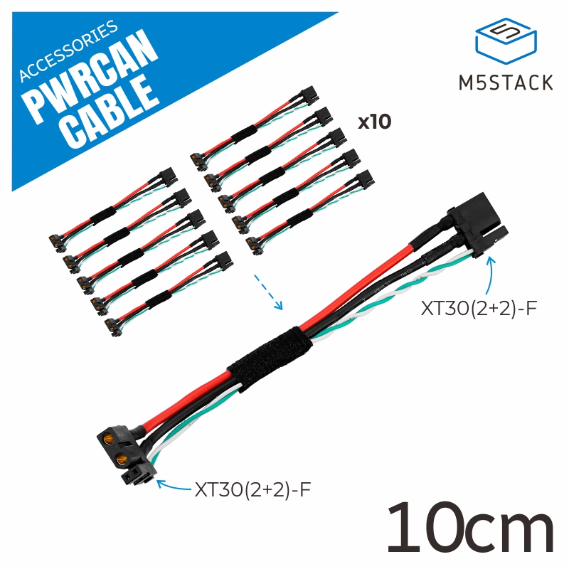 M5Stack - M5Stack kabel PwrCAN resmi untuk modul-10cm(10