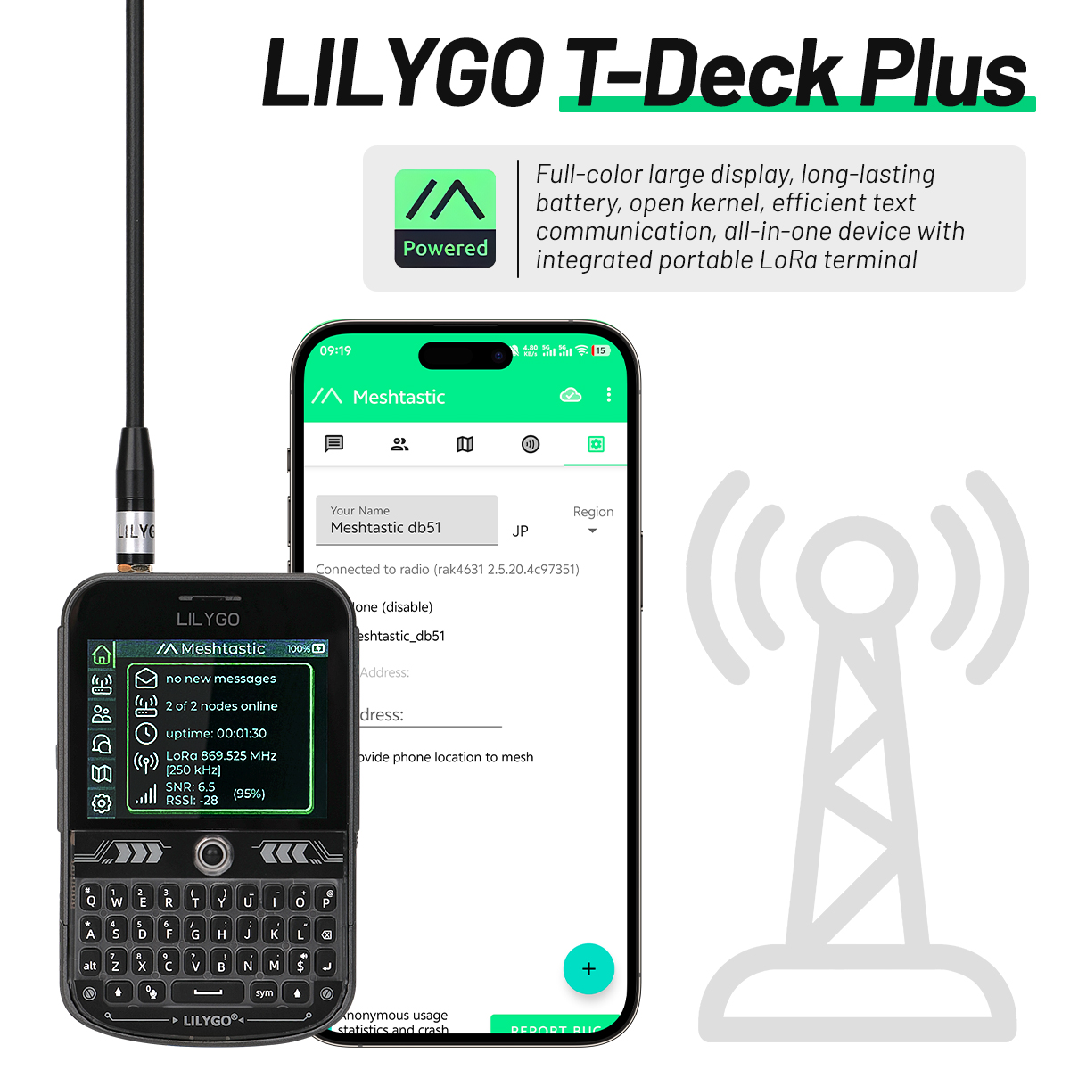 Ttgo T Watch - LILYGO T-Deck Plus Radio Mesh Lora