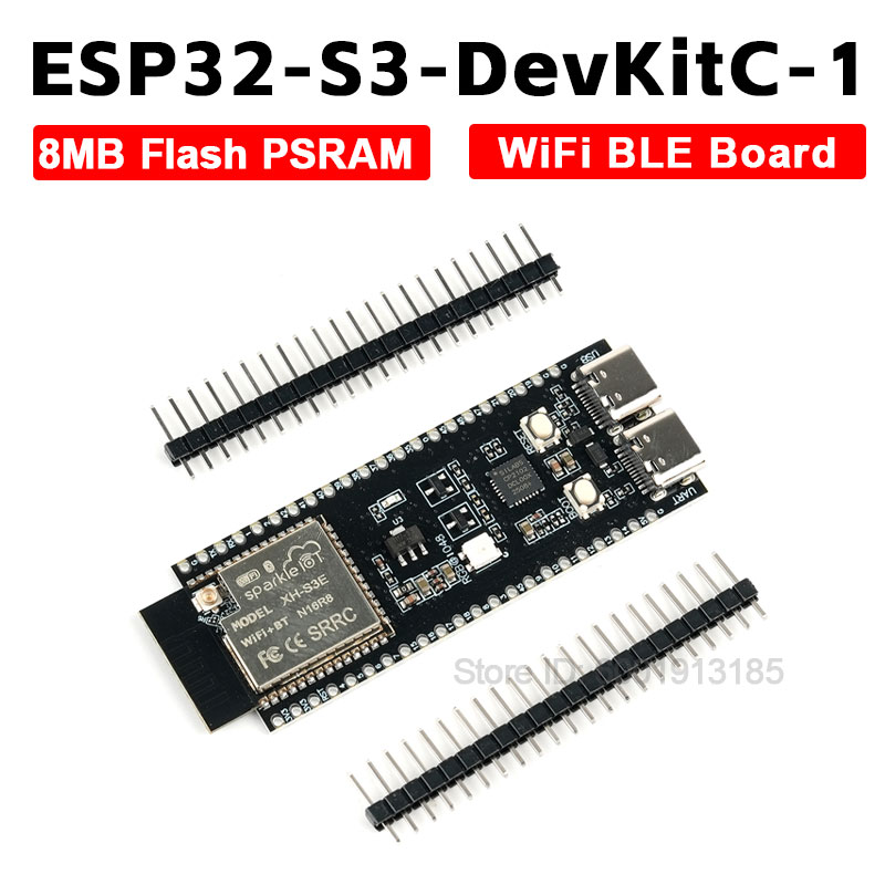 Esp32 S3 Devkitc 1 - Papan Pengembangan ESP32-S3 DevKitC-1 WiFi BLE