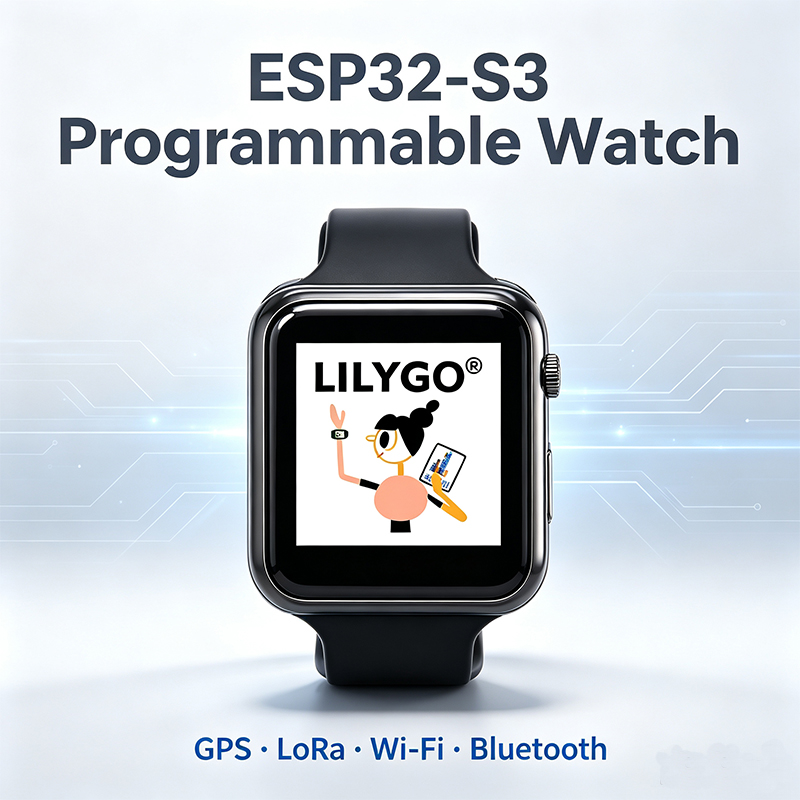 Ttgo T Watch - LILYGO T-WATCH-S3 Plus ESP32-S3 Jam Tangan