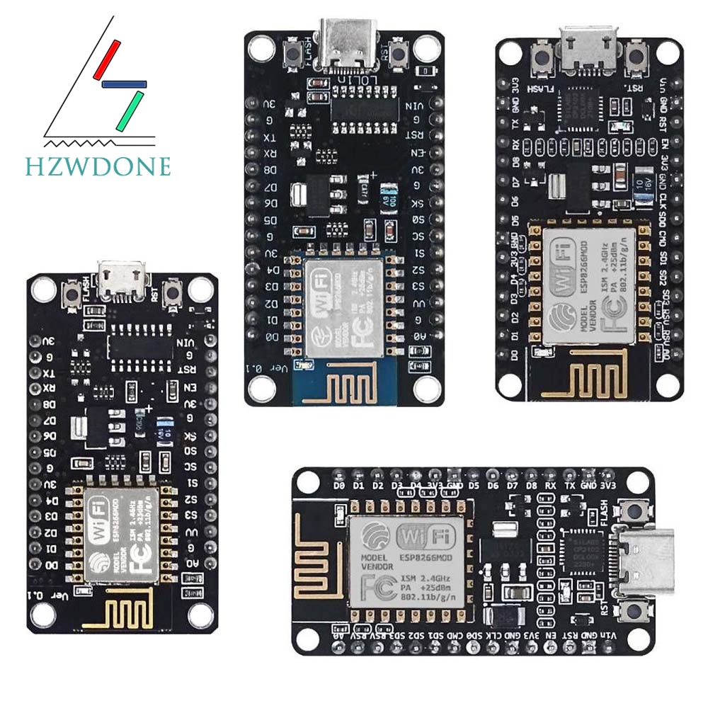 Nodemcuv2 - Modul nirkabel CH340 CP2102 NodeMcu V3