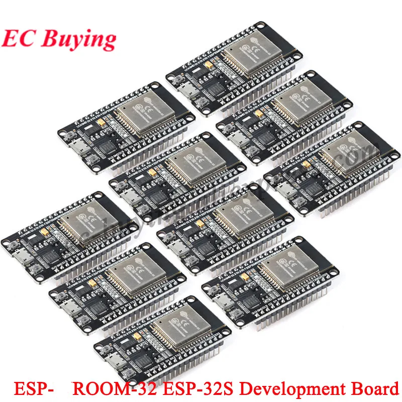 Nodemcu 32S - 10 buah/1 buah ESP32-WROOM-32 ESP-32 modul