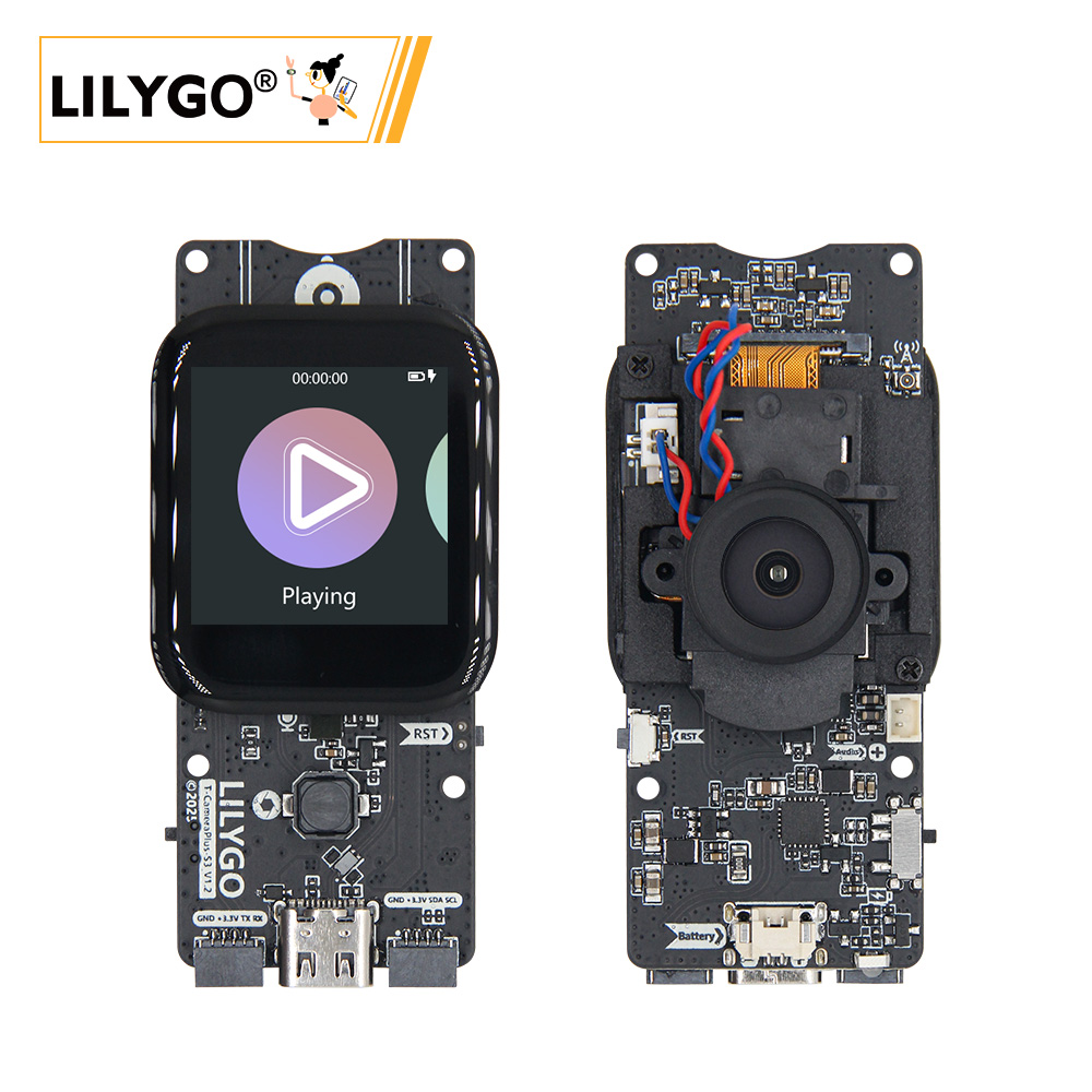 Lolin S3 - LILYGO® T-Camera-Plus-S3 ESP32-S3, papan pengembangan kamera
