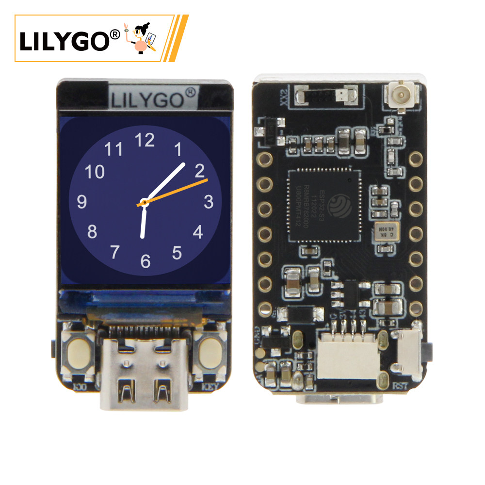 Lolin S3 - LILYGO T-QT Pro ESP32-S3 GC9A01 Modul