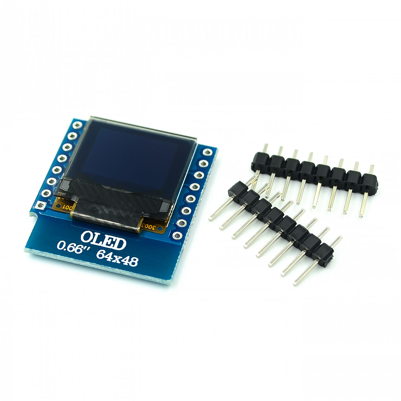 Wemos D1 - Modul Tampilan OLED No:0.66 Inci untuk