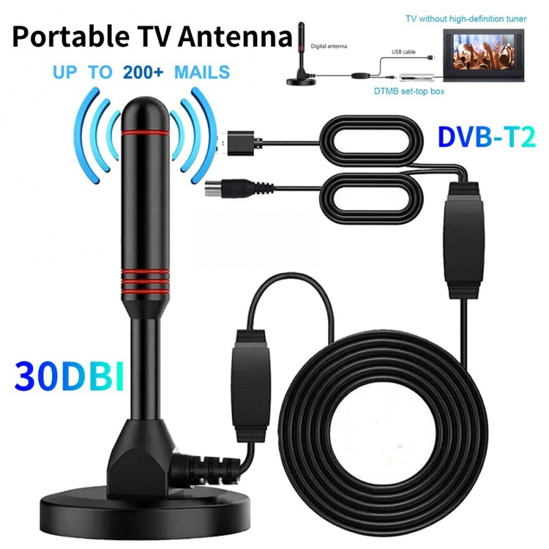 Devkitc - Antena TV Digital HD Portabel, Antena