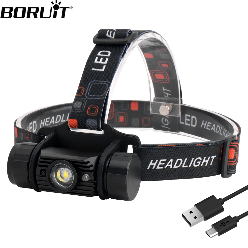 Lolin D32 - BORUiT Lampu Depan Induksi LED RJ-020