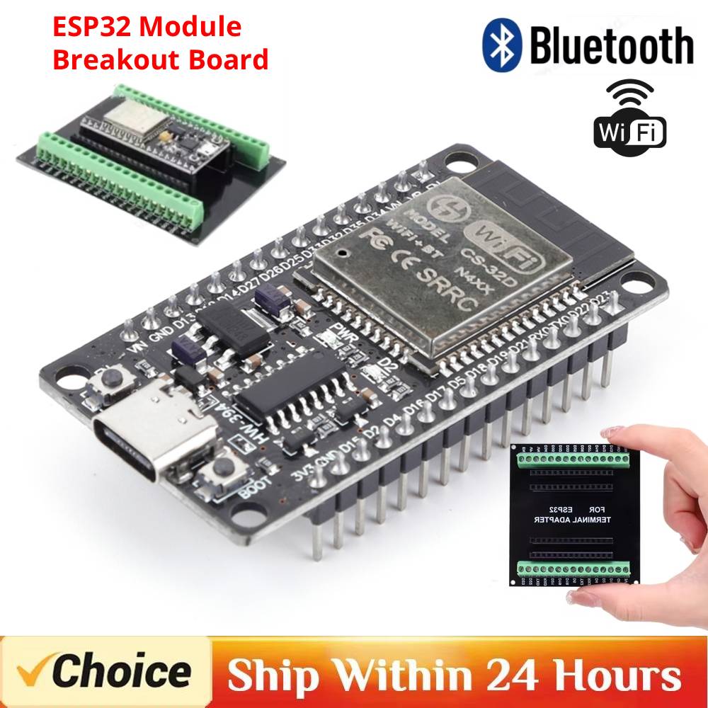 Nodemcuv2 - ESP-WROOM-32 ESP32-S Papan Pengembangan Tipe C