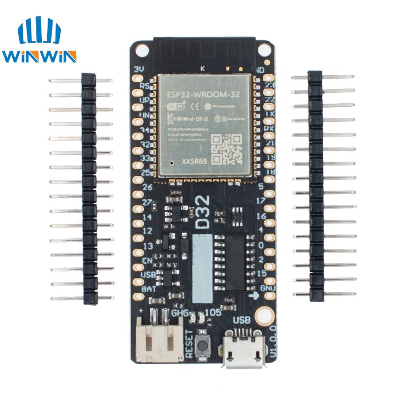 Lolin D32 - LOLIN D32 v300-wifi + papan bluetooth