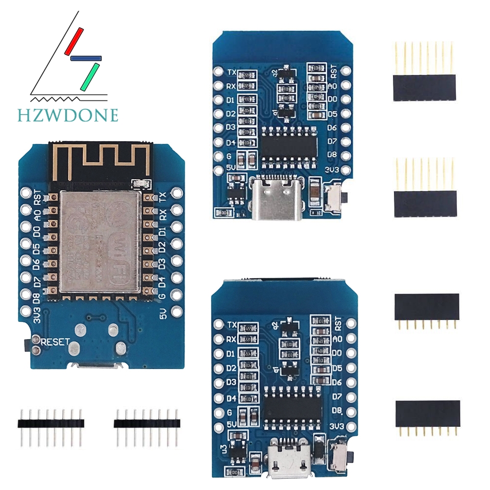 Nodemcuv2 - USB mikro D1 Mini USB mikro