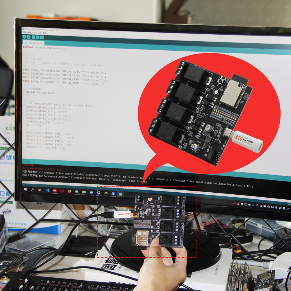 LILYGO® TTGO T-Relay ESP32 Mod - Ttgo Tdisplay ulasan dan harga