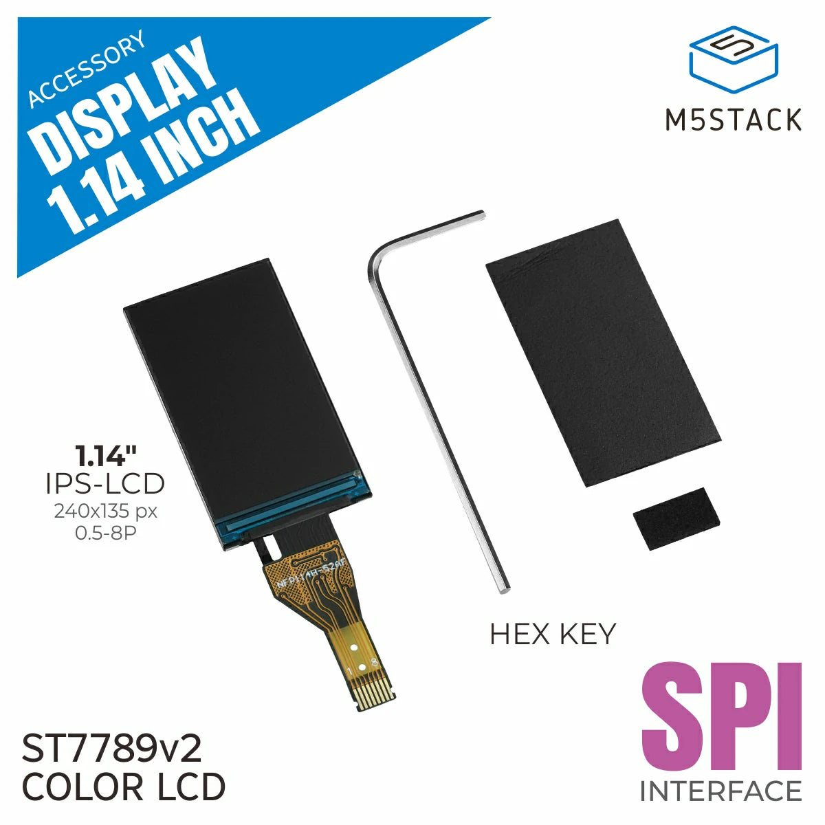 Modul Ekspansi Layar M5Stack 1 - M5Stickc ulasan dan harga