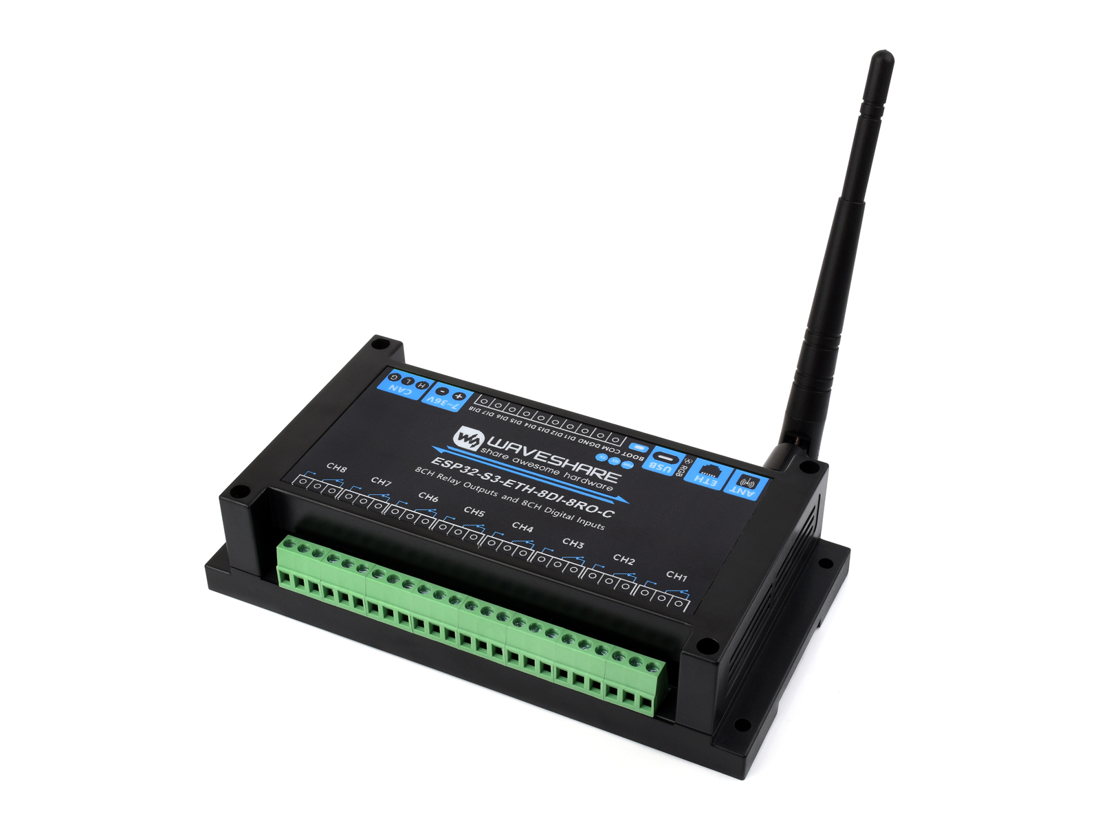 Modul Relai WiFi ESP32-S3 8 Sa - Waveshare Esp32 ulasan dan harga