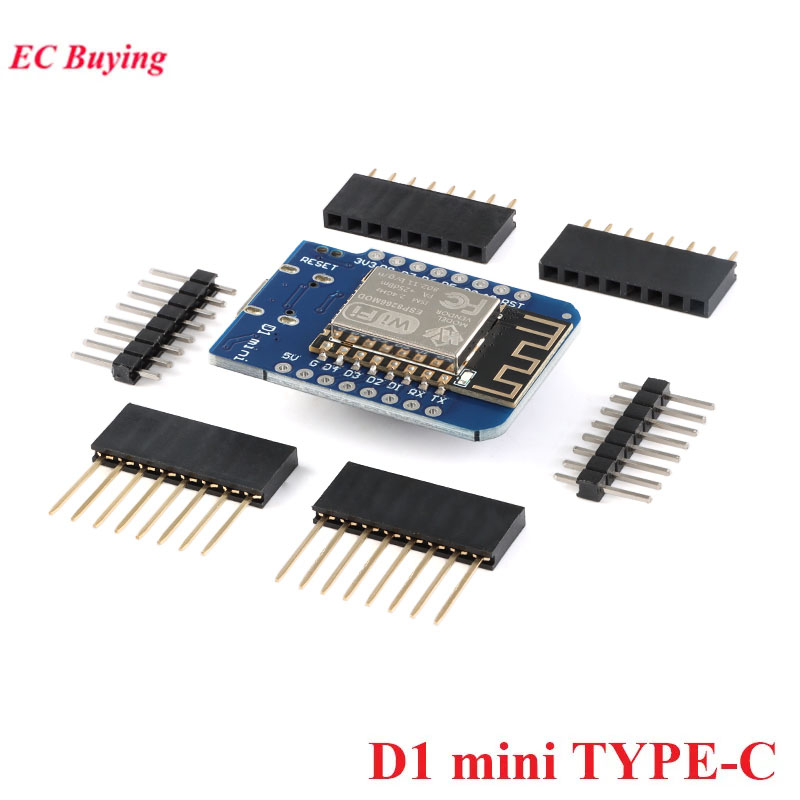 10 Buah/1 Buah WeMos LOLIN D1  - D1 Mini Pro ulasan dan harga