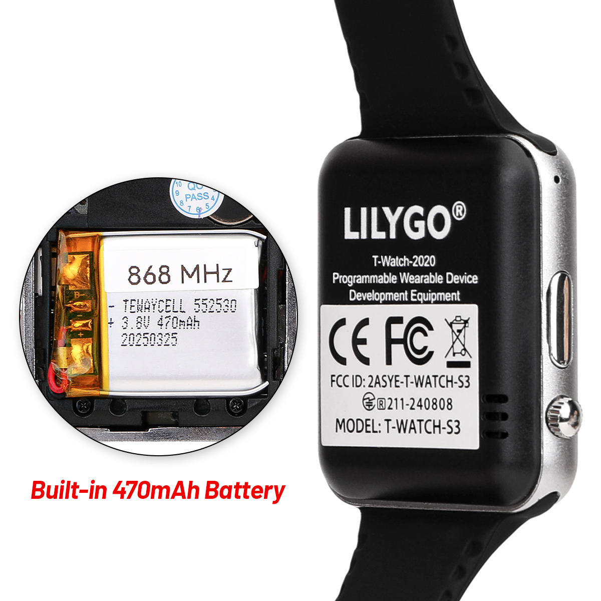 T-Watch-S3 ESP32-S3 Papan Peng - Ttgo T Watch ulasan dan harga