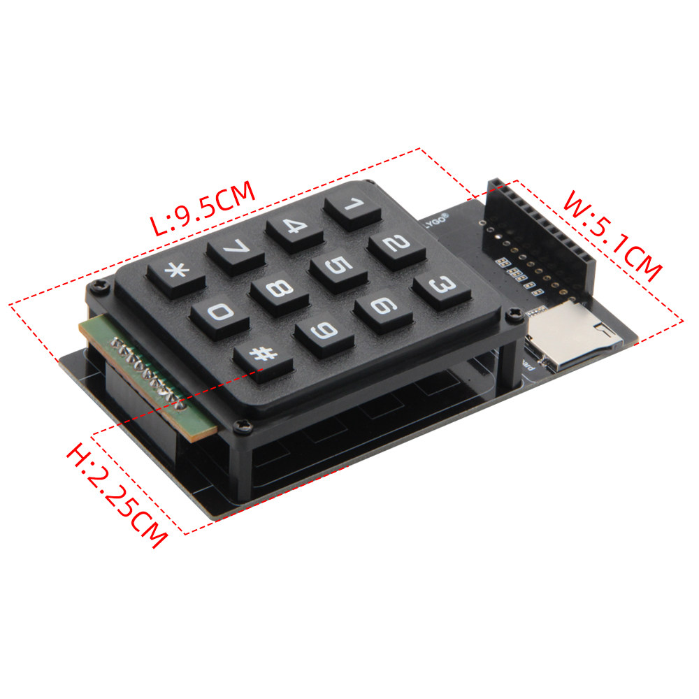 Papan Ekspansi Keyboard TTGO T - Ttgo Tdisplay ulasan dan harga