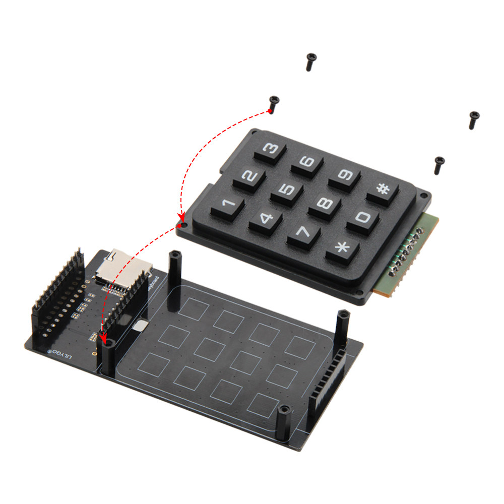 Papan Ekspansi Keyboard TTGO T - Ttgo Tdisplay ulasan dan harga