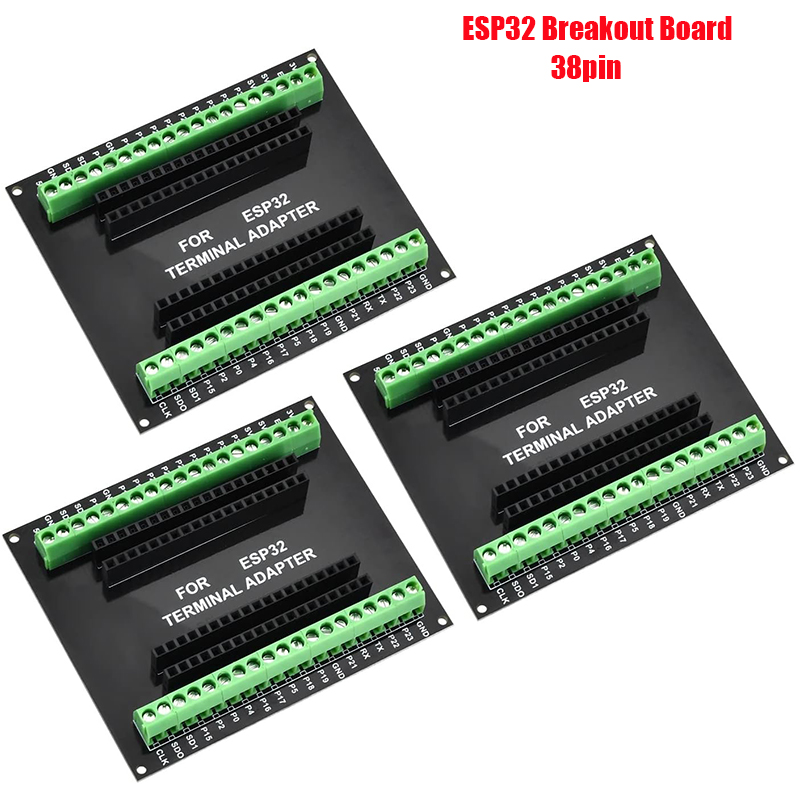 3 Buah Papan Breakout ESP32 38 - Nodemcu 32S ulasan dan harga