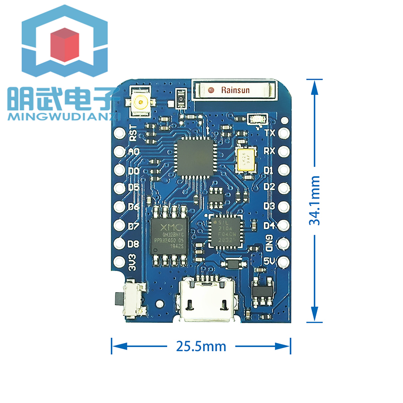 D1 PRO Upgrade versi NodeMcu L - D1 Mini Pro ulasan dan harga