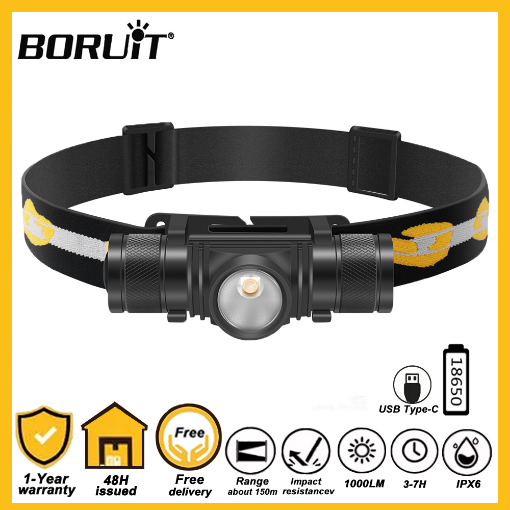 BORUiT lampu depan LED D10, se - Lolin D32 ulasan dan harga