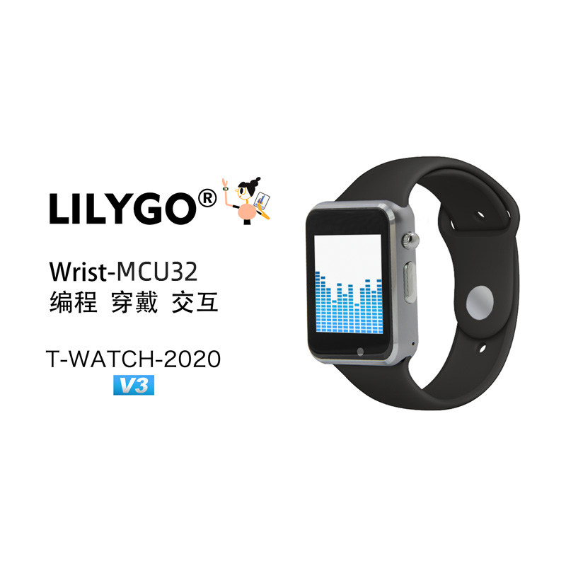LILYGO T-WATCH-2020 V3 Mikrofo - Ttgo T Watch ulasan dan harga