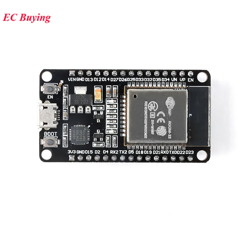 10 buah/1 buah ESP32-WROOM-32  - Nodemcu 32S ulasan dan harga