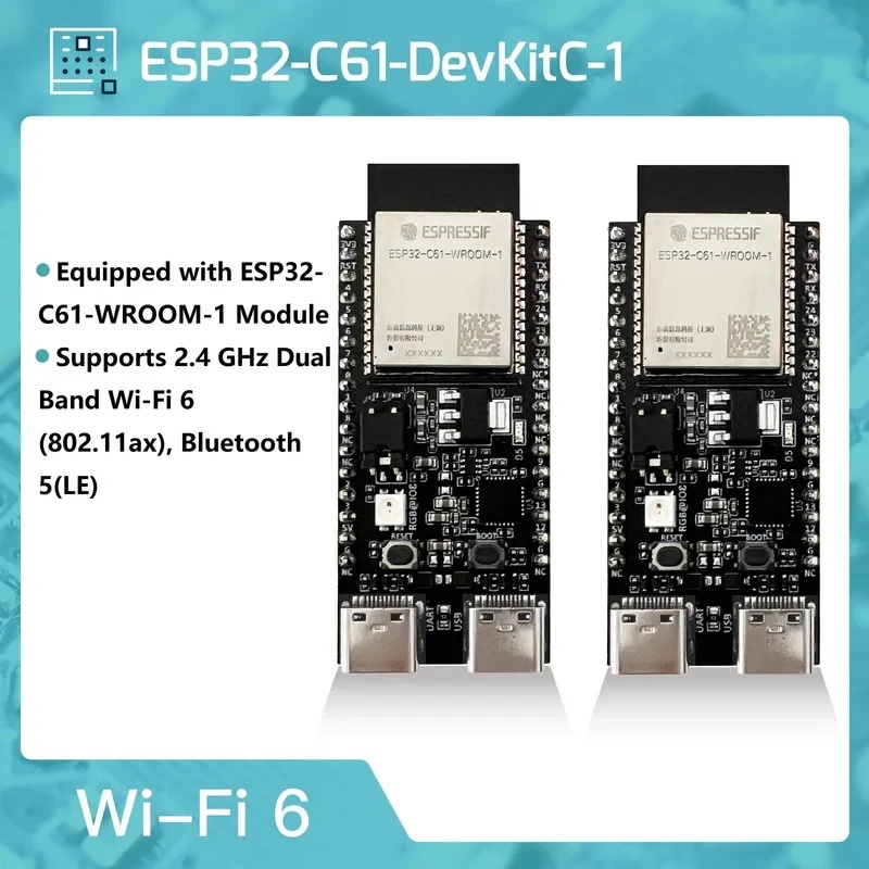 Papan Pengembangan ESP32-C61-D - Devkitc ulasan dan harga