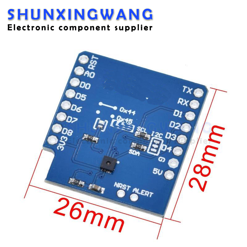 SHT30 Shield untuk modul senso - Wemos D1 Mini ulasan dan harga