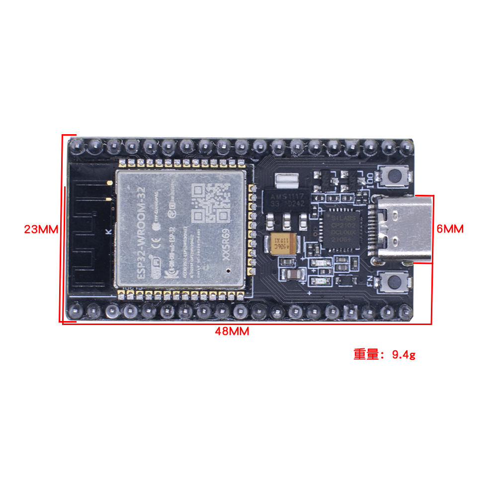 Papan Pengembangan IoT WiFi Lu - Nodemcu 32S ulasan dan harga