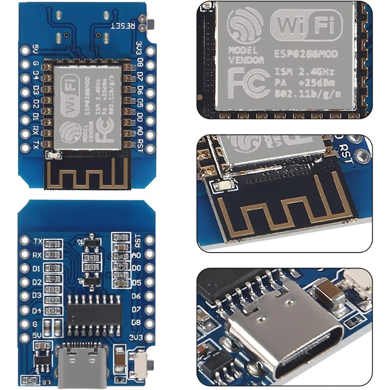 ESP8266 ESP-12F MINI D1 NodeMC - Nodemcuv2 ulasan dan harga