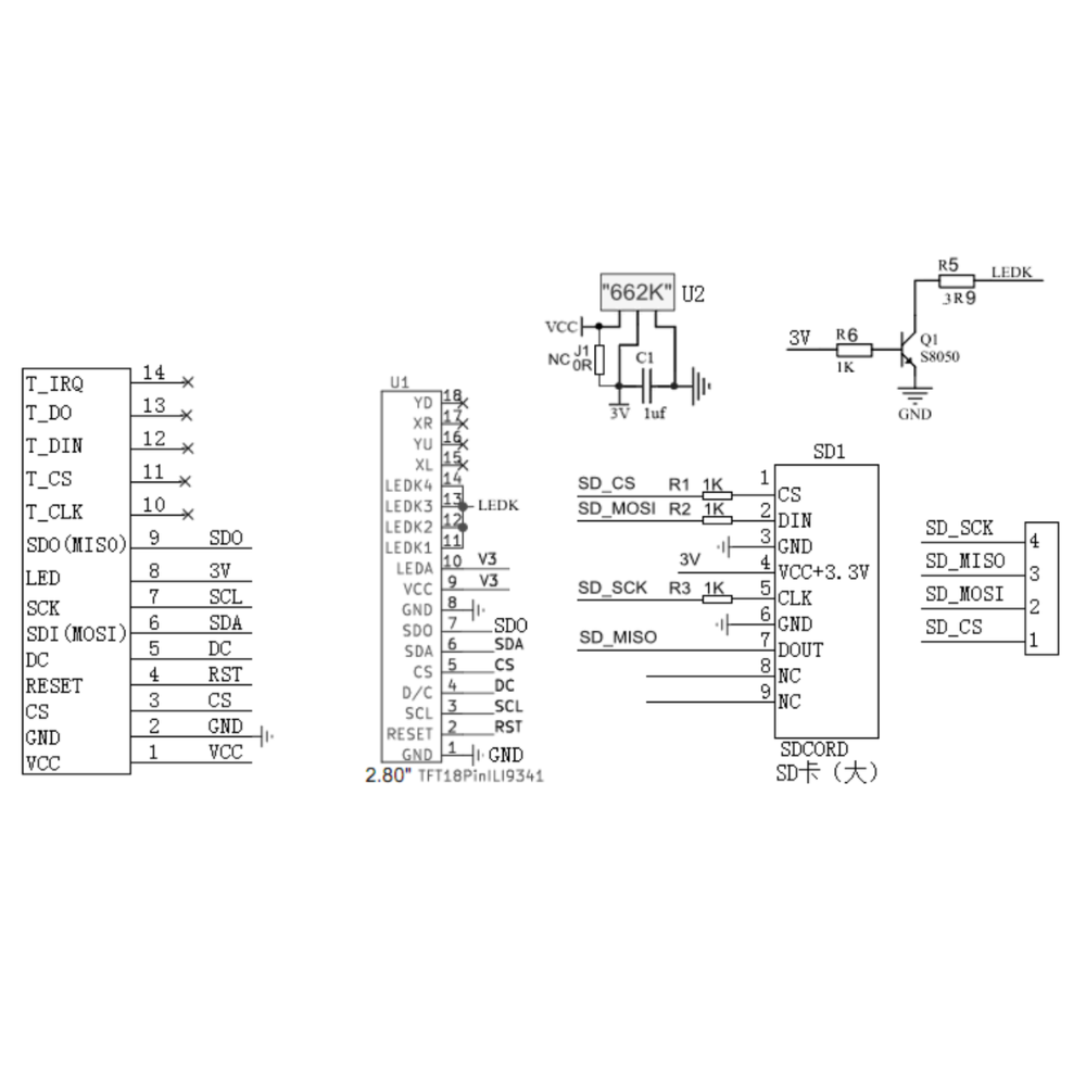 Modul Layar LCD TFT 2.8 Inci K - Esp32 S3 Devkitc 1 ulasan dan harga