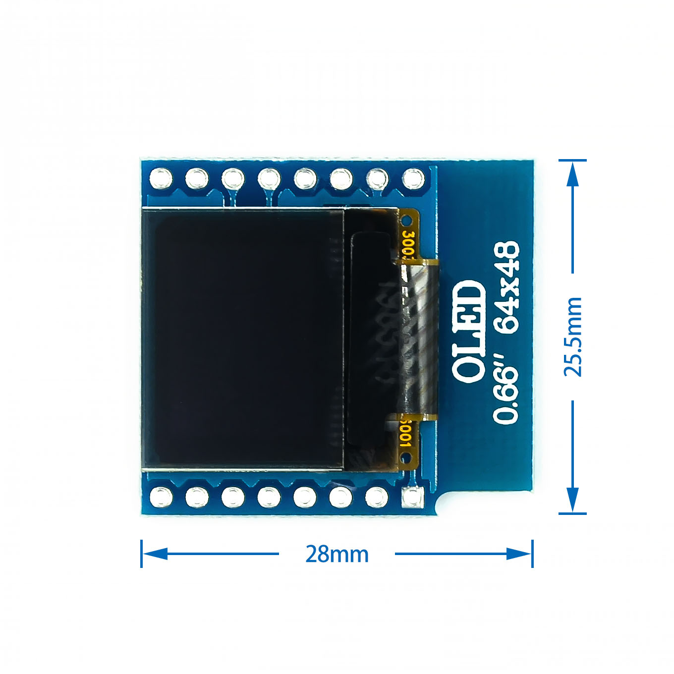 Modul Tampilan OLED No:0.66 In - Wemos D1 ulasan dan harga