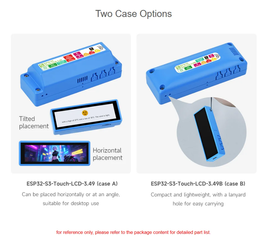 Waveshare ESP32-S3 Layar Sentu - Lolin S3 ulasan dan harga