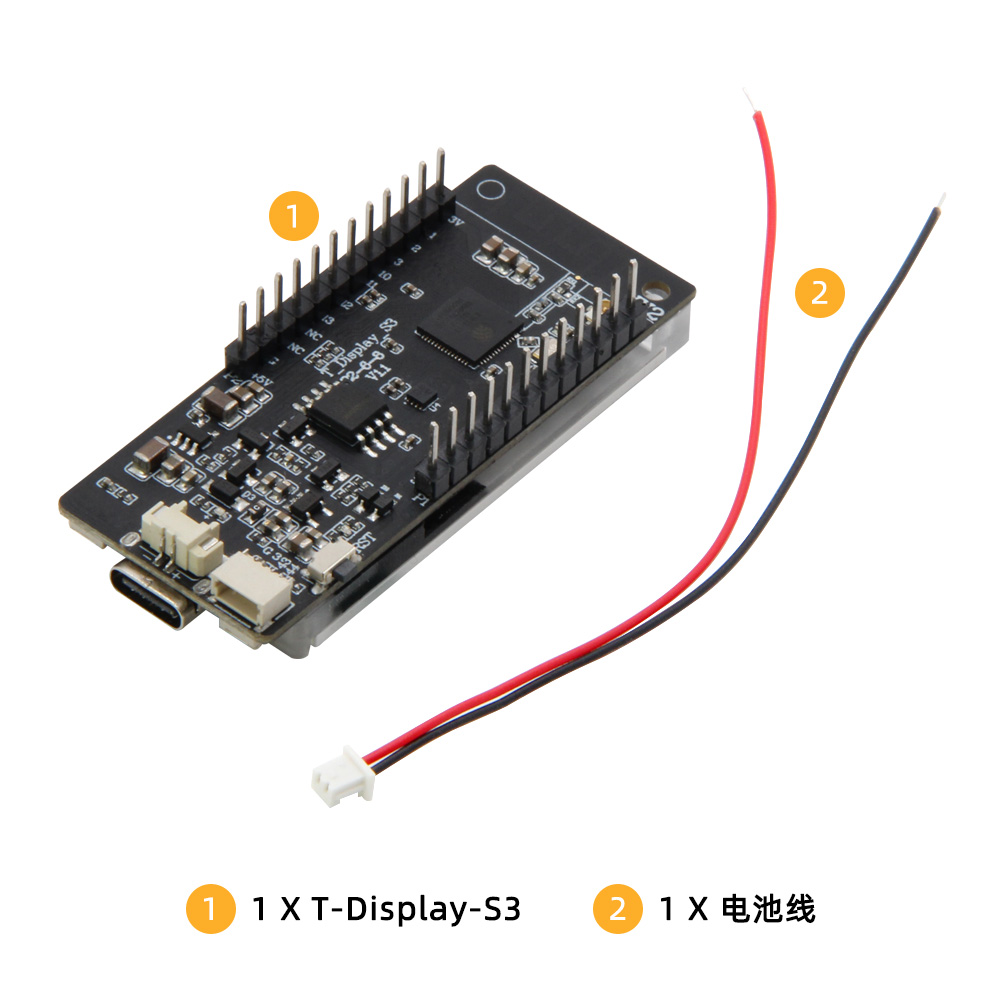LILYGO T-Display-S3 Papan Peng - Lolin S3 ulasan dan harga