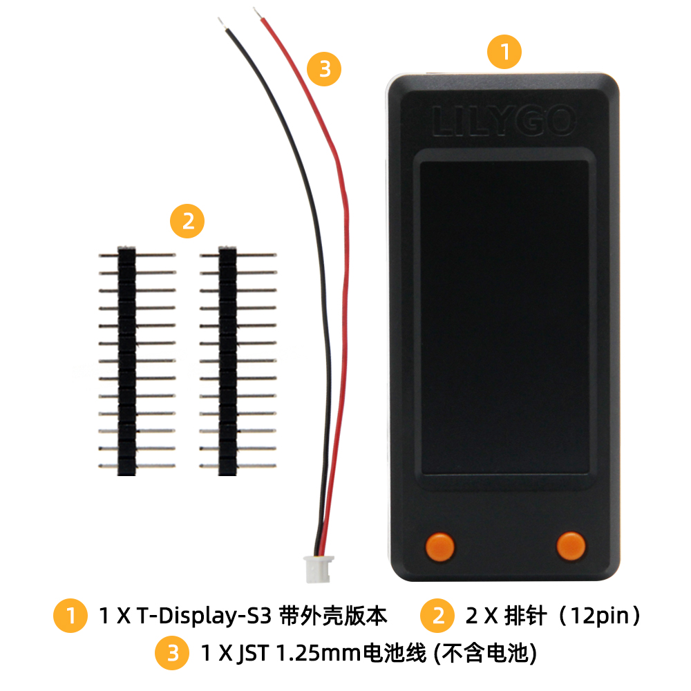 LILYGO T-Display-S3 Papan Peng - Lolin S3 ulasan dan harga