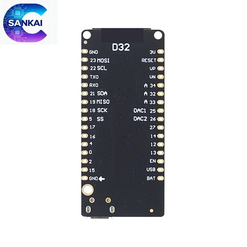 Wemos LOLIN D32 V1.0.0, Papan  - Lolin D32 ulasan dan harga