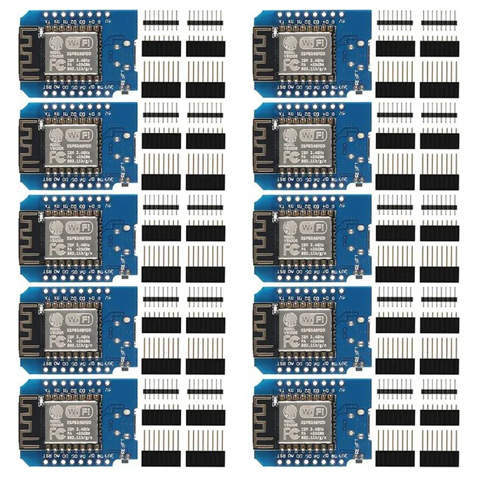 10 Buah WeMos D1 Mini Pro V3.0 - D1 Mini Pro ulasan dan harga