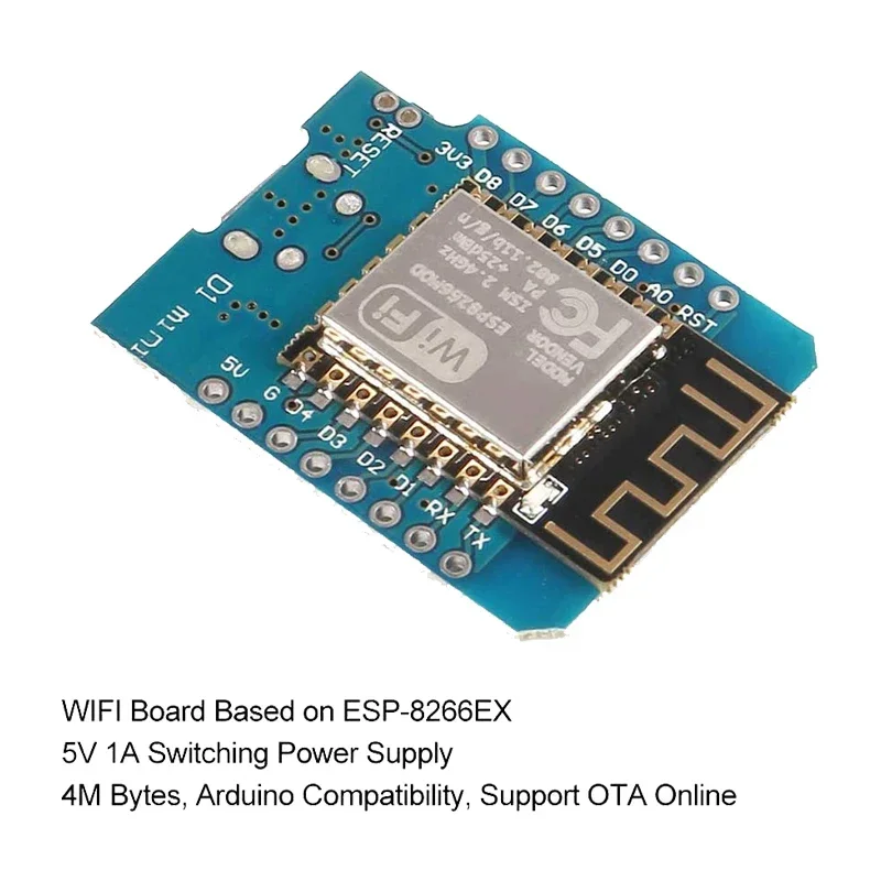 10 Buah WeMos D1 Mini Pro V3.0 - D1 Mini Pro ulasan dan harga