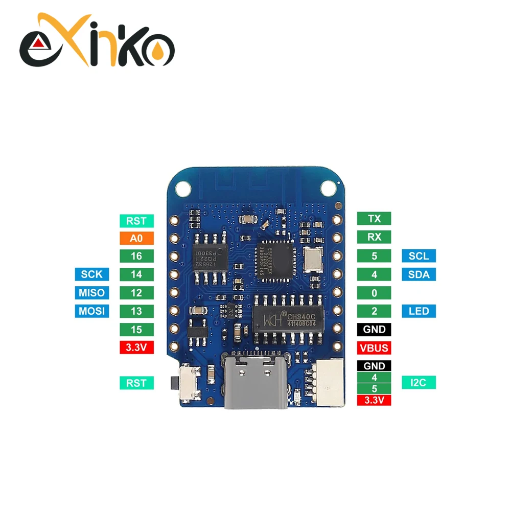 1/5/10 buah WeMos D1 Mini ESP8 - D1 Mini Pro ulasan dan harga