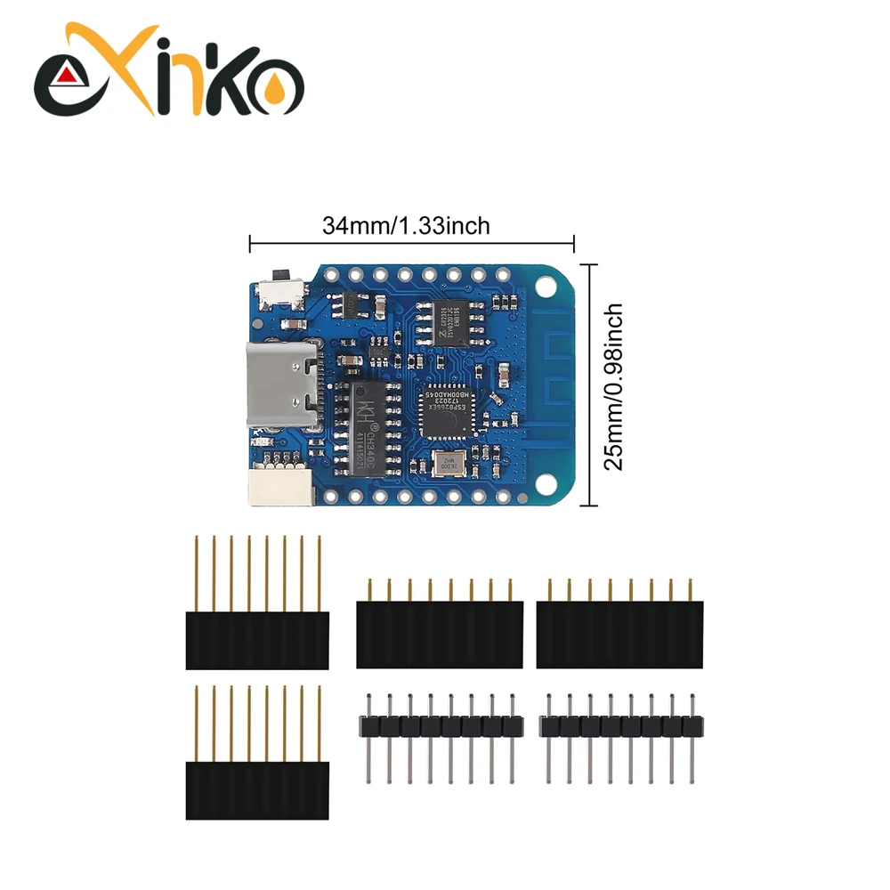 1/5/10 buah WeMos D1 Mini ESP8 - D1 Mini Pro ulasan dan harga